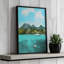 «Tropical View» par Dan Hobjour, reproduction d'art sur toile-1254457833-1254457842