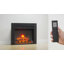 FLAMME Freestanding Electric Fireplace Insert, Innsbruck, Black-481497714