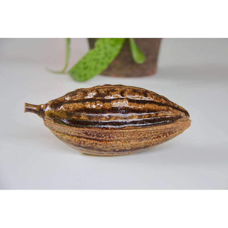Cacao Cabosse Grenade Weekend Scented Novelty Candle, Brown