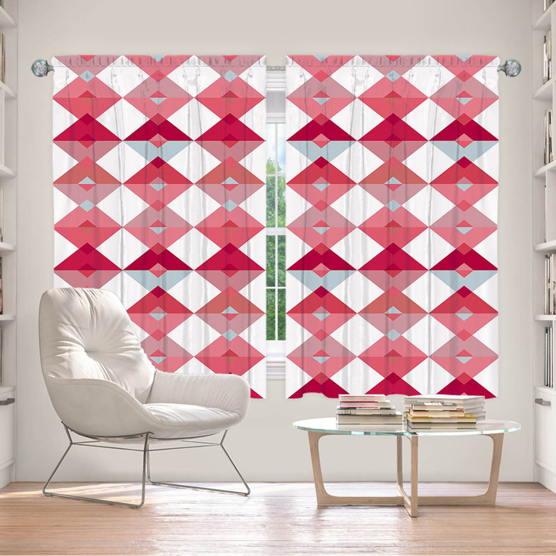 Rideau en polyester Tempio, L 40 po x L 61 po