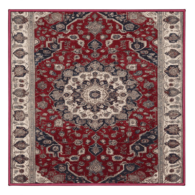 Tapis brun lavable à la machine