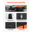 Porte-bagages d'attelage pliable 500 lb avec filet