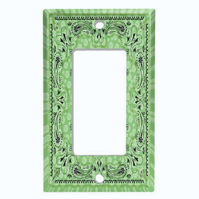 Plaque murale berçante Paisley Bandana