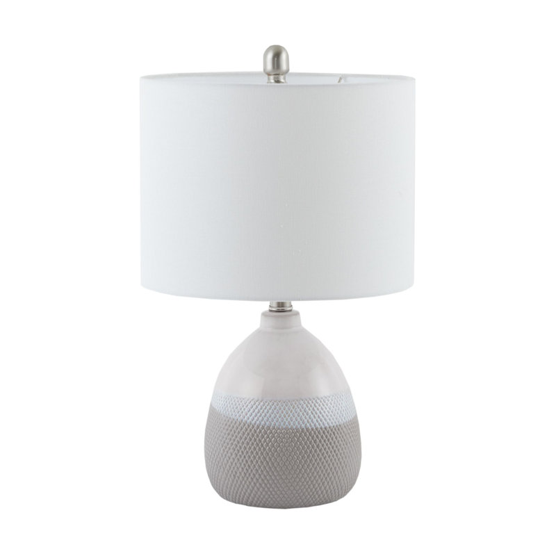 Mabrey Ceramic Textured Table Lamp