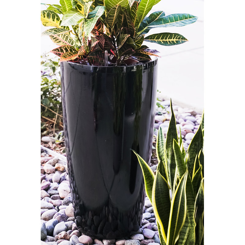 Self-Watering Pot Planter, Black
