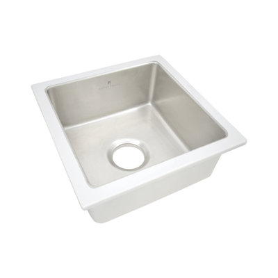 Reveler 15.75" L X 15.75" W Undermount Bar Sink
