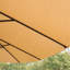 Grand parasol rectangulaire double 15 x 9 pi pour l'extérieur avec lumière et base-1972741098
