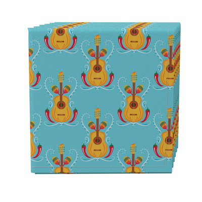 Cotton Twill No Pattern Square Napkin