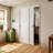 96 in. Primed Paneled Pantry Closet Sliding Doors With Hardware & Handles-104275763