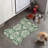 Subtle Greens - 1 Piece Bone Shape Feeding Mat