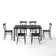 Dayvonna Rectangular 6 - Person 60'' Long Dining Set