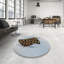 Tapis décoratif brun Jarrard-2063830613