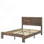 Base de lit plateforme en bois