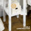 Table d'appoint à 2 niveaux avec tiroir, table de bout étroite avec tablette inférieure, pour le salon ou la chambre à coucher