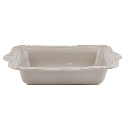 Historia Rectangle Stoneware Bakeware