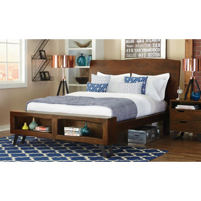 Aspen Solid Wood Bed