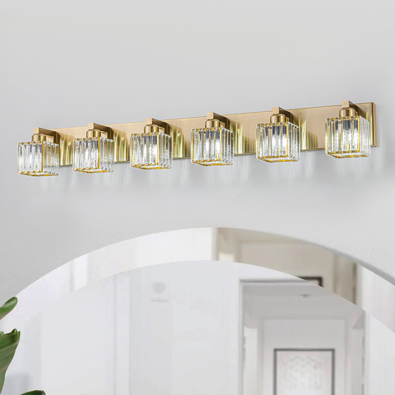 Paislyn Dimmable Vanity Light, 6, Gold