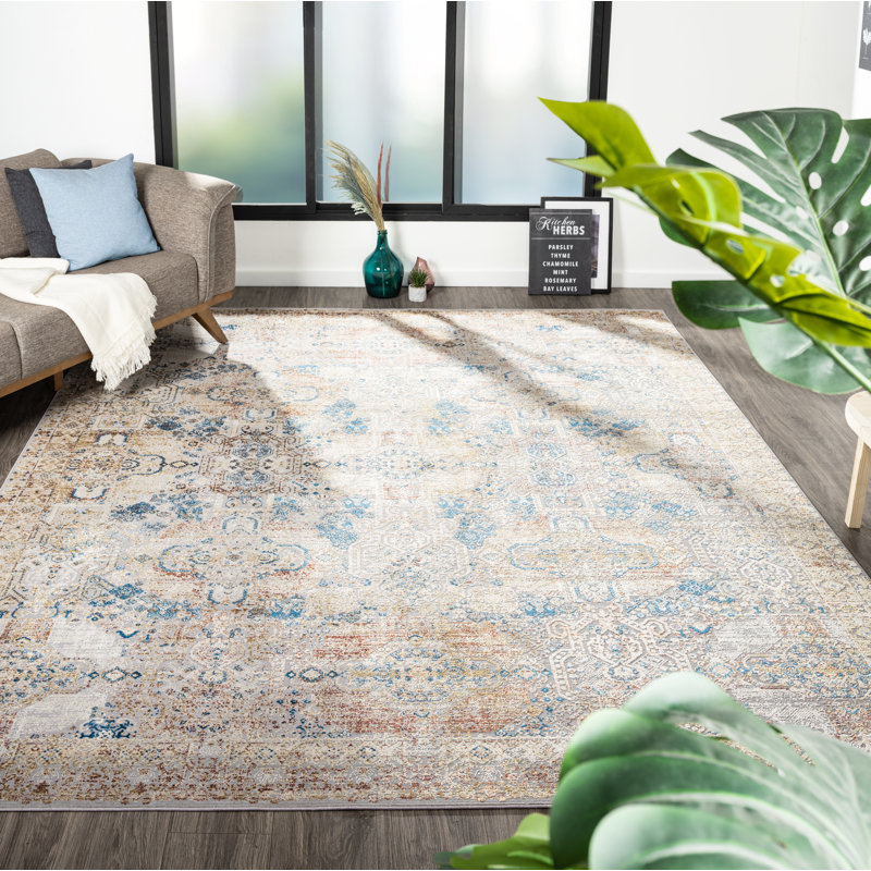 Preslie Area Rug in Grey, Runner 2'8" X 9'10"
