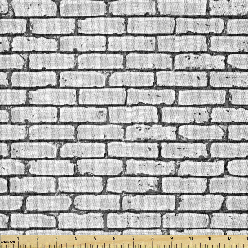 Dawnetta Grunge Brick Multi-Purpose Fabric