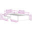 Bed Frame with Drawer Engineered Wood-42275393-42275392