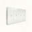 White Multi-Purpose Utility Storage Cabinet (4-Piece Set)-701935991