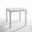 Outdoor Table Marte, Fixed Square Table, Rattan Effect, 80x80h74 cm-191430314