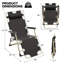 Chaise longue noire