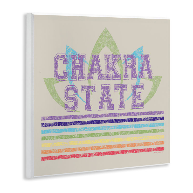 Art rétro sur plaque, Chakra State