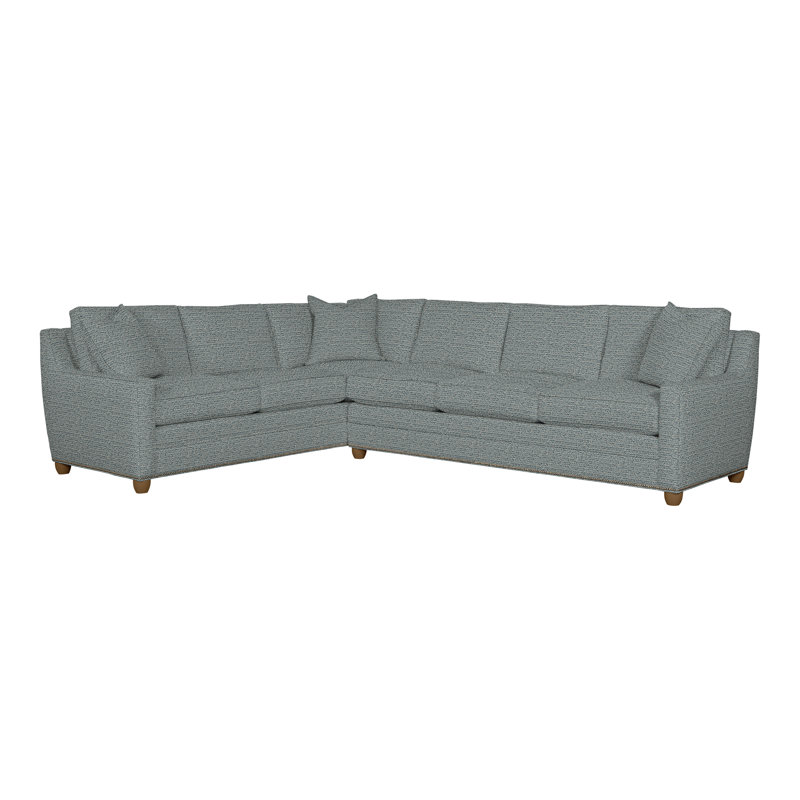 Fairgrove Corner Sectional, Tuck Cobalt, Yes, Havana