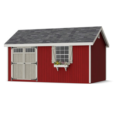 Colonial Pinehurst Outdoor Wood Storage Shed