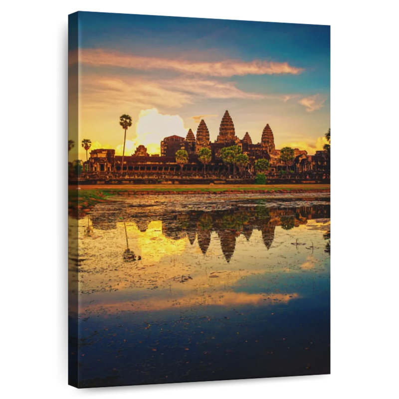 Adella Angkor Wat, 39" H x 26" W