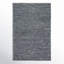 Tapis gris foncé fait à la main Elle-179528305
