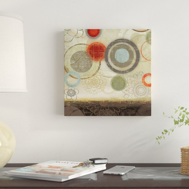 « tango ii », impression sur toile, H 26 po x l 26 po x P 1,5 po, Pas de tapis, Papier d'art encadré noir