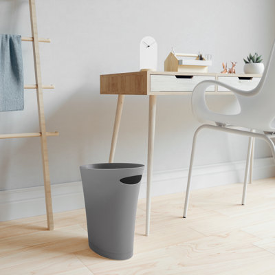 Skinny Plastic Open Waste Basket - 2 Gallons