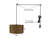 Markiyan 1 - Light Matte Black Drum Pendant