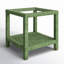 Pine Isle Glass End Table-1017580373