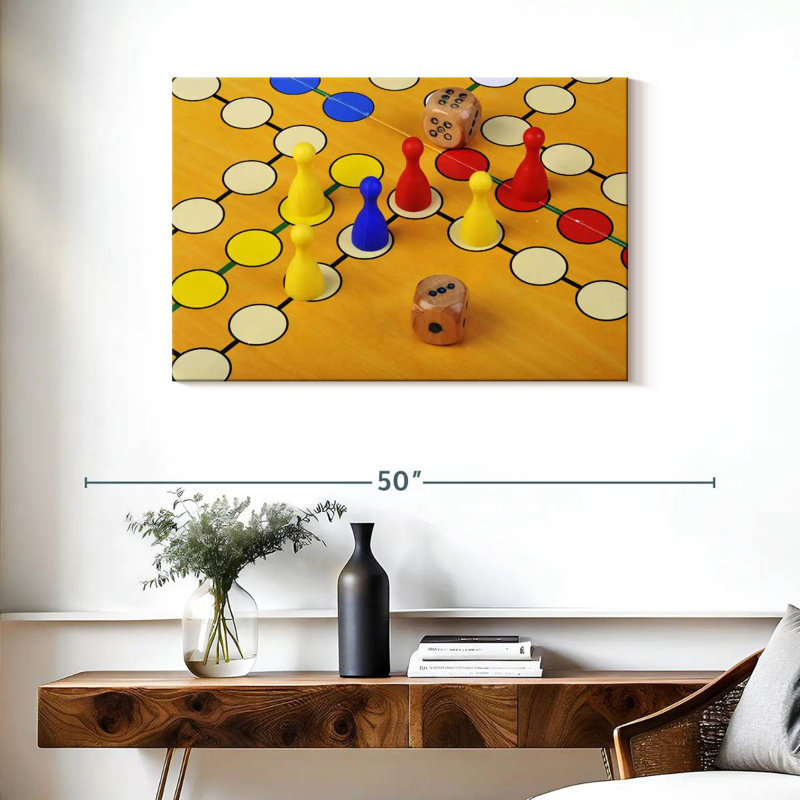 Senne Game Of Ludo, 24" H x 36" W