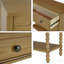 Commode d'appoint 2 tiroirs Naturel Voir ci-dessous