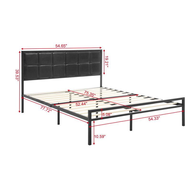 Upholstered Platform Bed
