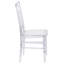 Chaise empilable transparente Wintour