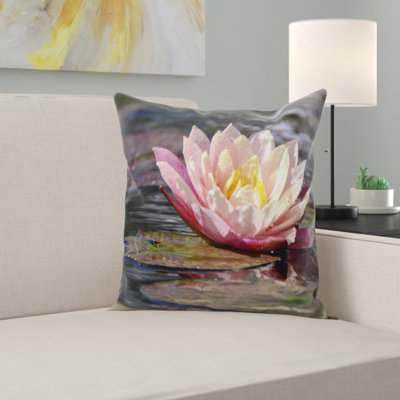 Coussin décoratif water lily