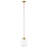 Aleanna 9.62" Wide Pendant with Glass Shade-963028058-963578819