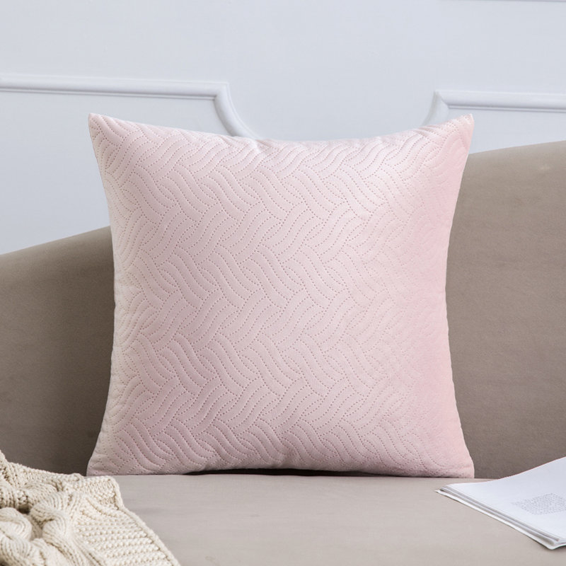 Coussin à imprimé ultrasonique, Rose