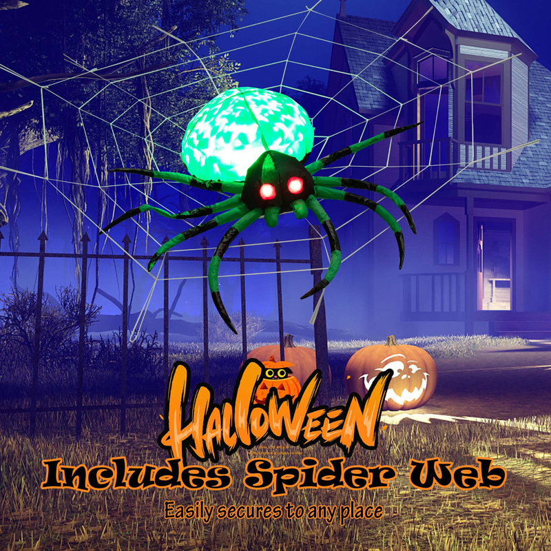 Araignée d'Halloween gonflable