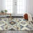 Audrius Southwestern Handmade Tufted Wool Area Rug in Brown-68361621