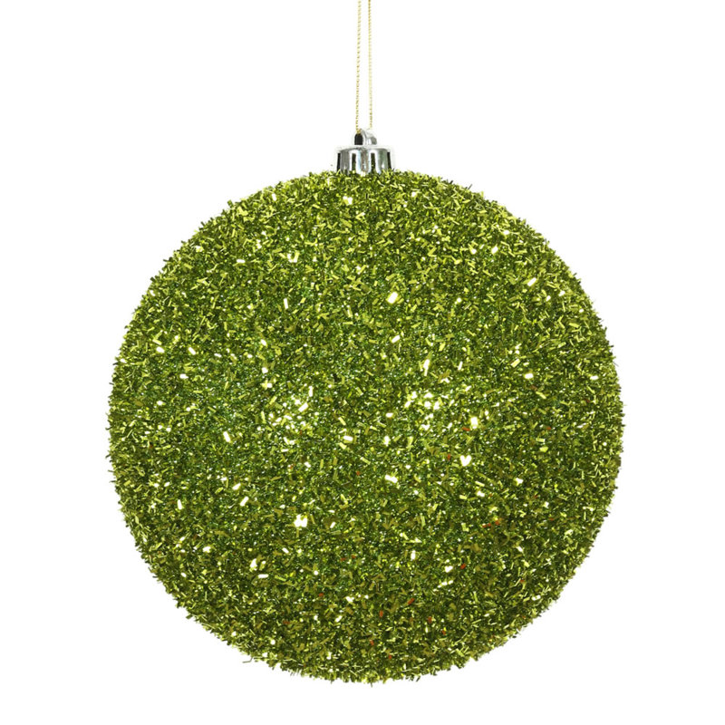 Ornement boule Tinsel, Lime