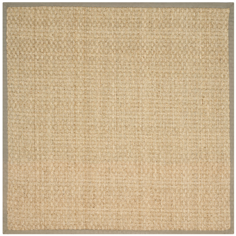 Auckland Bamboo Slat/Seagrass Natural/Olive Area Rug