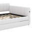 Lit de jour Lambswool, lit plateforme tapissier avec port USB et lit gigogne-734427283