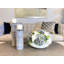 Hydrangeas, Peony And Blueberry In A White Pot-502493190