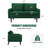 Marick Wide Round Arms Small Apartment Loveseat-1022826348-946205332